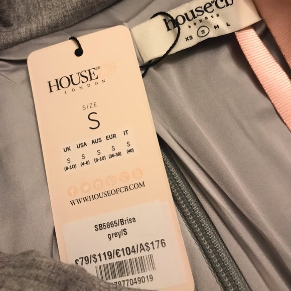 SOLD NWT House of CB Brisa Suit Jacket Bodysuit - Picture 5 of 9